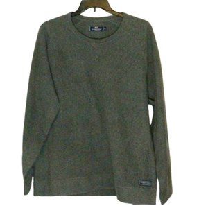 Vineyard Vines $118 Fashion Knits Harbor Fleece Crew Gray Heather Sz XXL NWT